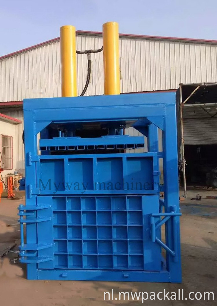 Hot Selling Straw Bale Press Machine Hooi Compress Hydraulische Baler Waste Paper Briquette Packing Machinery